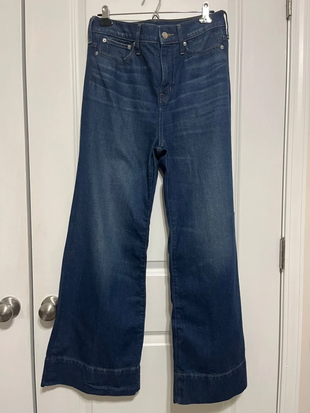 J. Crew High Rise Denim Trouser Jean 27P - Picture 1 of 8
